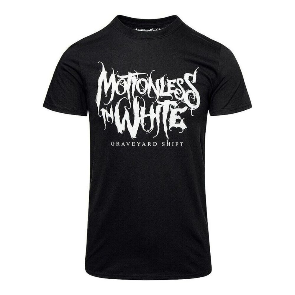 Motionless In White Unisex Adult Graveyard Shift T-Shirt / Black